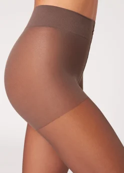 Women Calzedonia 40 Denier Action Tights Medium