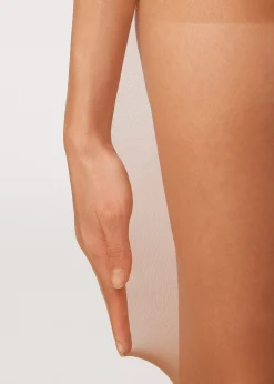 Women Calzedonia 20 Denier Essential Invisible Tights