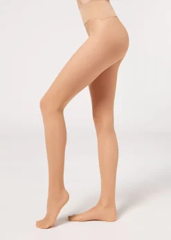 Women Calzedonia 20 Denier Essential Invisible Tights