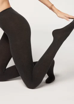Women Calzedonia 150 Denier Opaque Eco Cotton Tights