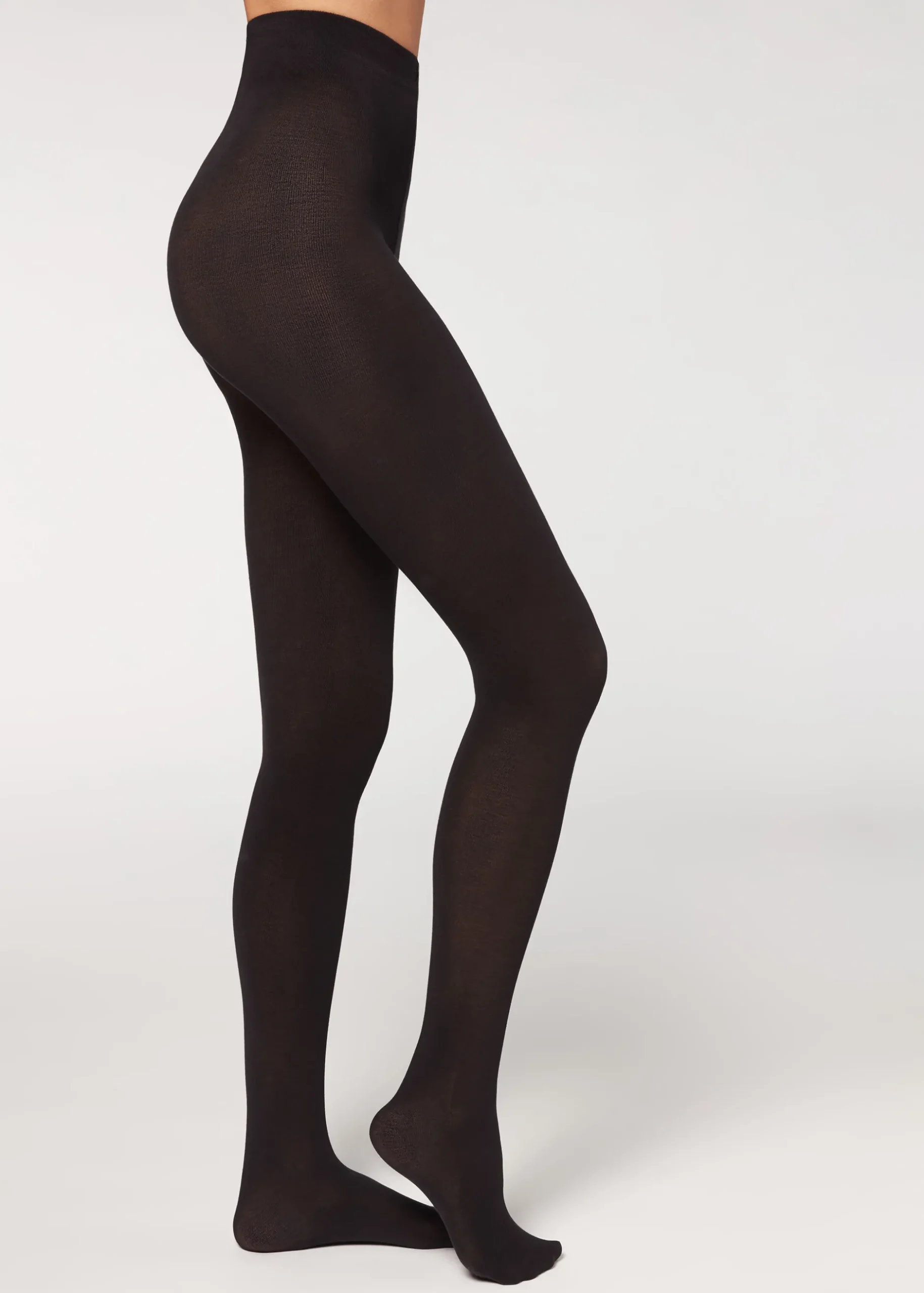 Women Calzedonia 150 Denier Opaque Eco Cotton Tights