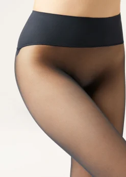 Women Calzedonia 20 Denier Seamless Totally Invisible Sheer Tights