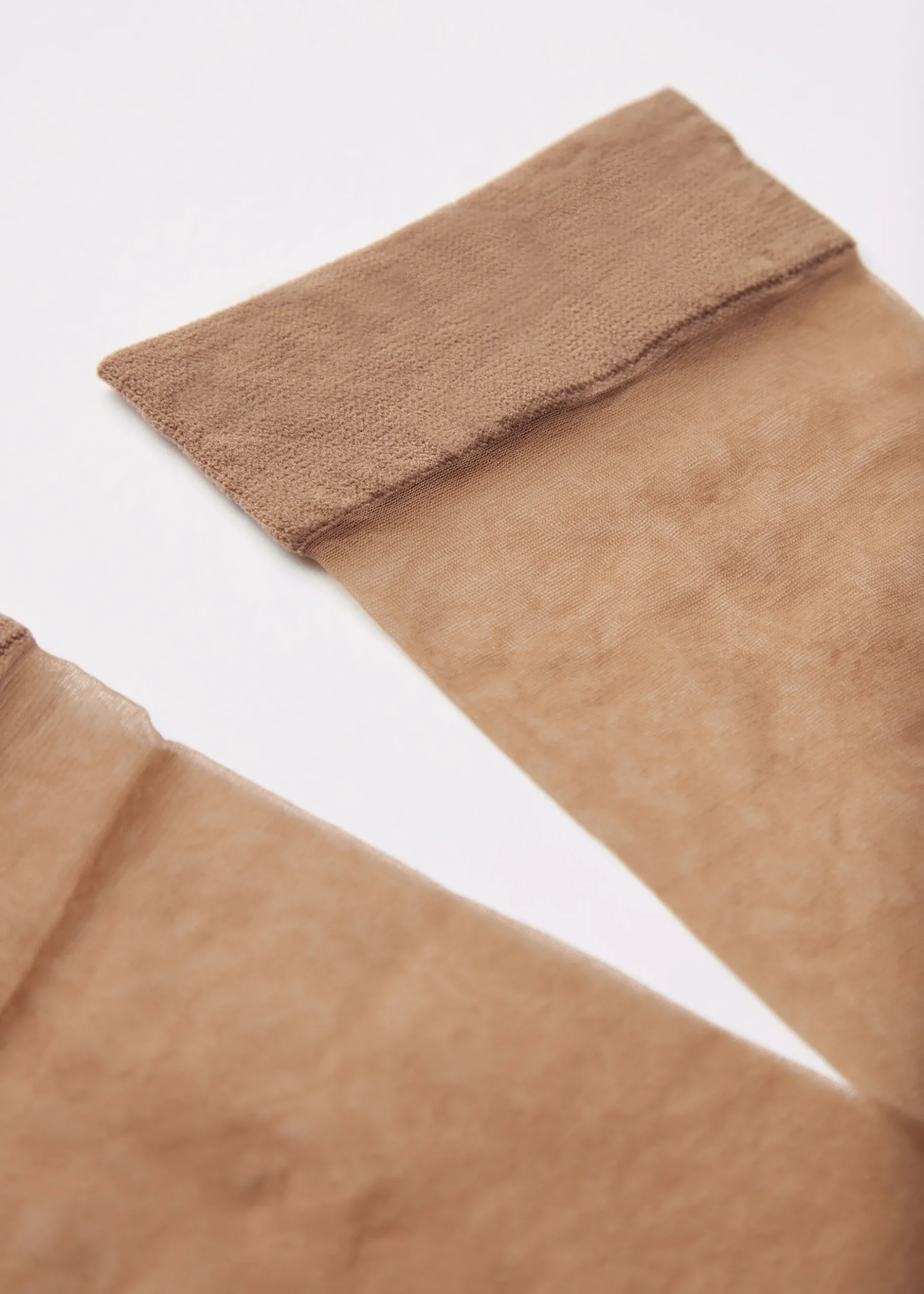 Women Calzedonia 8 Denier Sheer Comfort Cuff Knee-Highs