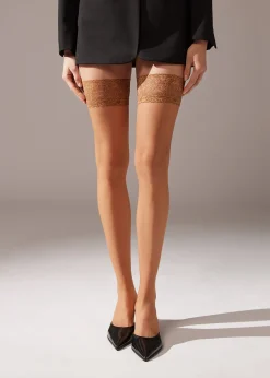 Women Calzedonia 20 Denier Sheer Hold-Ups