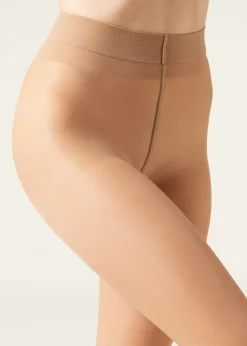 Women Calzedonia 30 Denier Sheer Shaping Tights With Control Top
