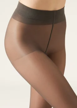 Women Calzedonia 30 Denier Sheer Shaping Tights With Control Top