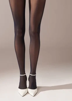 Women Calzedonia 30 Denier Total Comfort Soft Touch Tights