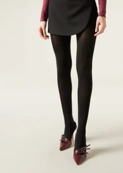 Women Calzedonia 100 Denier Total Comfort Soft Touch Tights