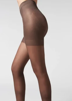 Women Calzedonia 30 Denier Total Shaper Sheer Tights