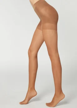 Women Calzedonia 15 Denier Total Shaper Sheer Tights