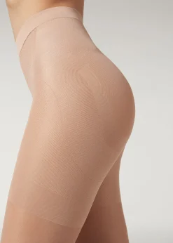 Women Calzedonia 30 Denier Total Shaper Sheer Tights