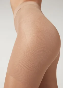 Women Calzedonia 15 Denier Total Shaper Sheer Tights