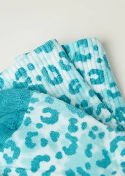 Women Calzedonia Animal Print Short Socks
