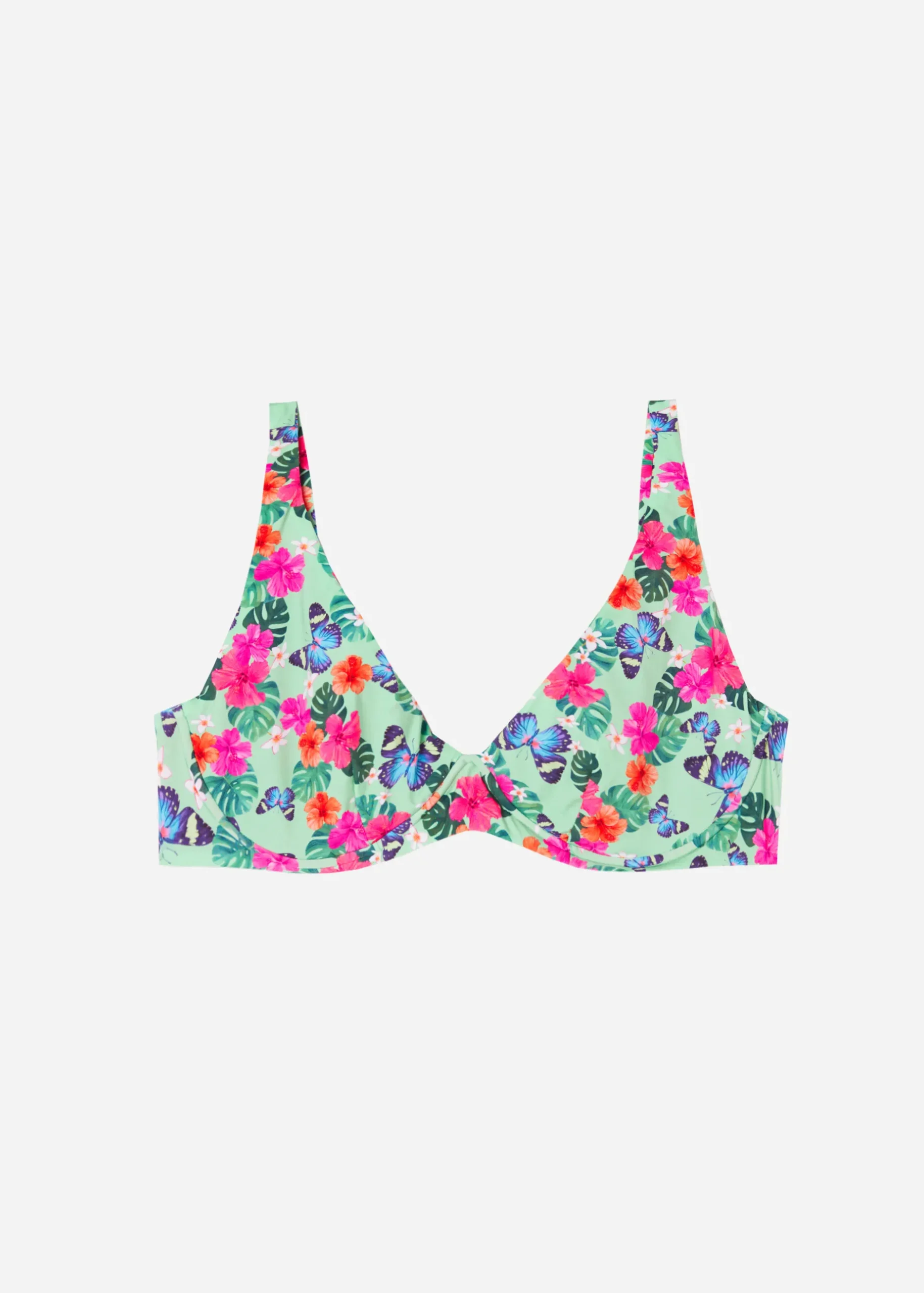 Women Calzedonia Balconette Bikini Top Malibu