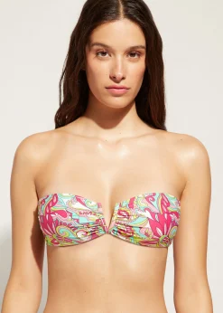 Women Calzedonia Bandeau Bikini Top Londra