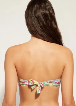 Women Calzedonia Bandeau Bikini Top Londra