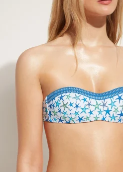 Women Calzedonia Bayahibe Graduated Padded Bandeau Bikini Top