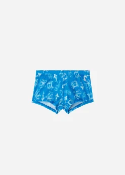 Kids Calzedonia Boxer-Style Boys' Swimming Trunks Panama