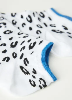 Women Calzedonia Check Print No-Show Socks