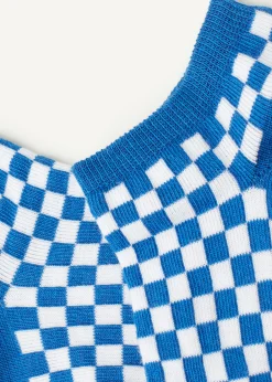 Women Calzedonia Check Print No-Show Socks