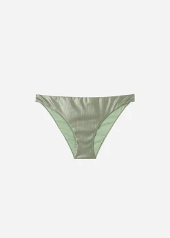 Women Calzedonia Coated-Effect Bikini Bottoms Antigua