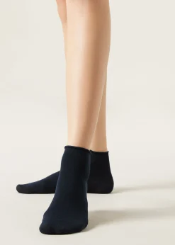 Women Calzedonia Cotton Bandless Short Socks