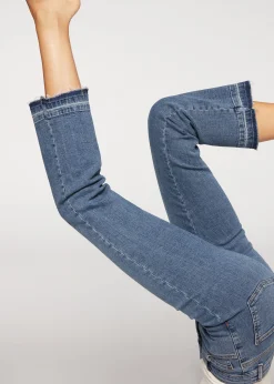 Women Calzedonia Cropped Flare Jeans