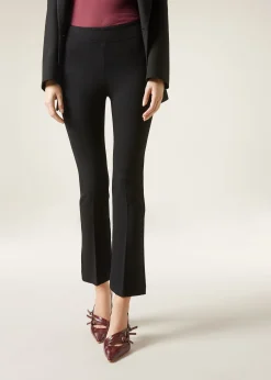 Women Calzedonia Cropped Flared Leggings
