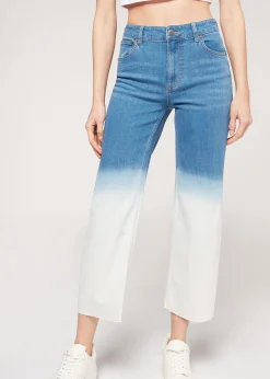 Women Calzedonia Cropped Straight Jeans