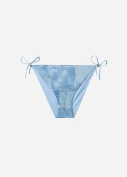 Women Calzedonia Denim Tie Bikini Bottoms Ibiza