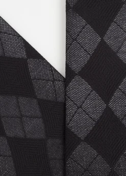 Women Calzedonia Diamond-Patterned Mesh Short Socks