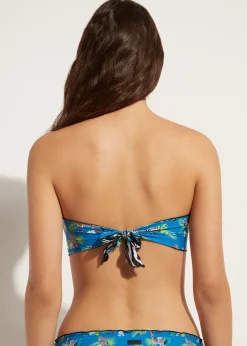 Women Calzedonia Double Face Padded Bandeau Bikini Top Cancun