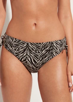 Women Calzedonia Drawstring High-Waisted Bikini Bottoms Nairobi