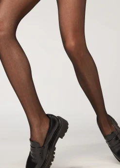 Women Calzedonia Eco Diamond 20 Denier Sheer Tights