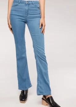 Women Calzedonia Eco Light Denim Flared Jeans