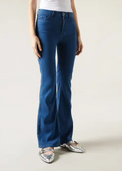 Women Calzedonia Eco Light Denim Flared Jeans
