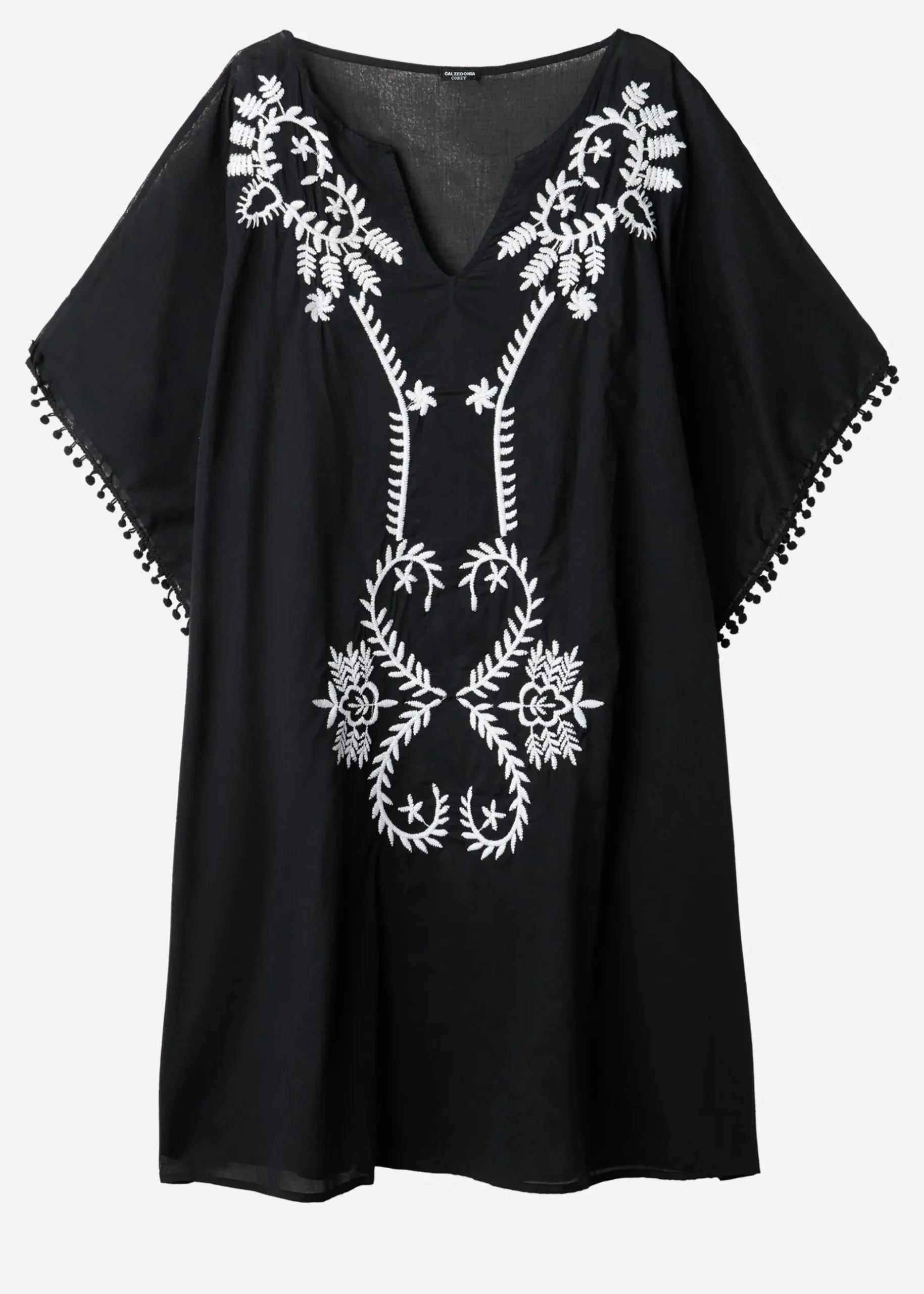Women Calzedonia Embroidery And Passementerie Kimono Kaftan