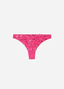 Women Calzedonia Floral Brazilian Bikini Bottoms Parigi