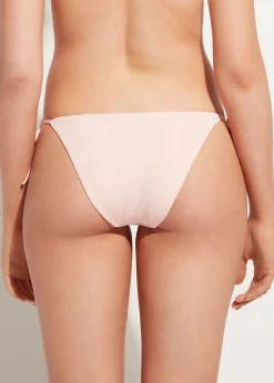 Women Calzedonia Floral Tie Bikini Bottoms Honolulu