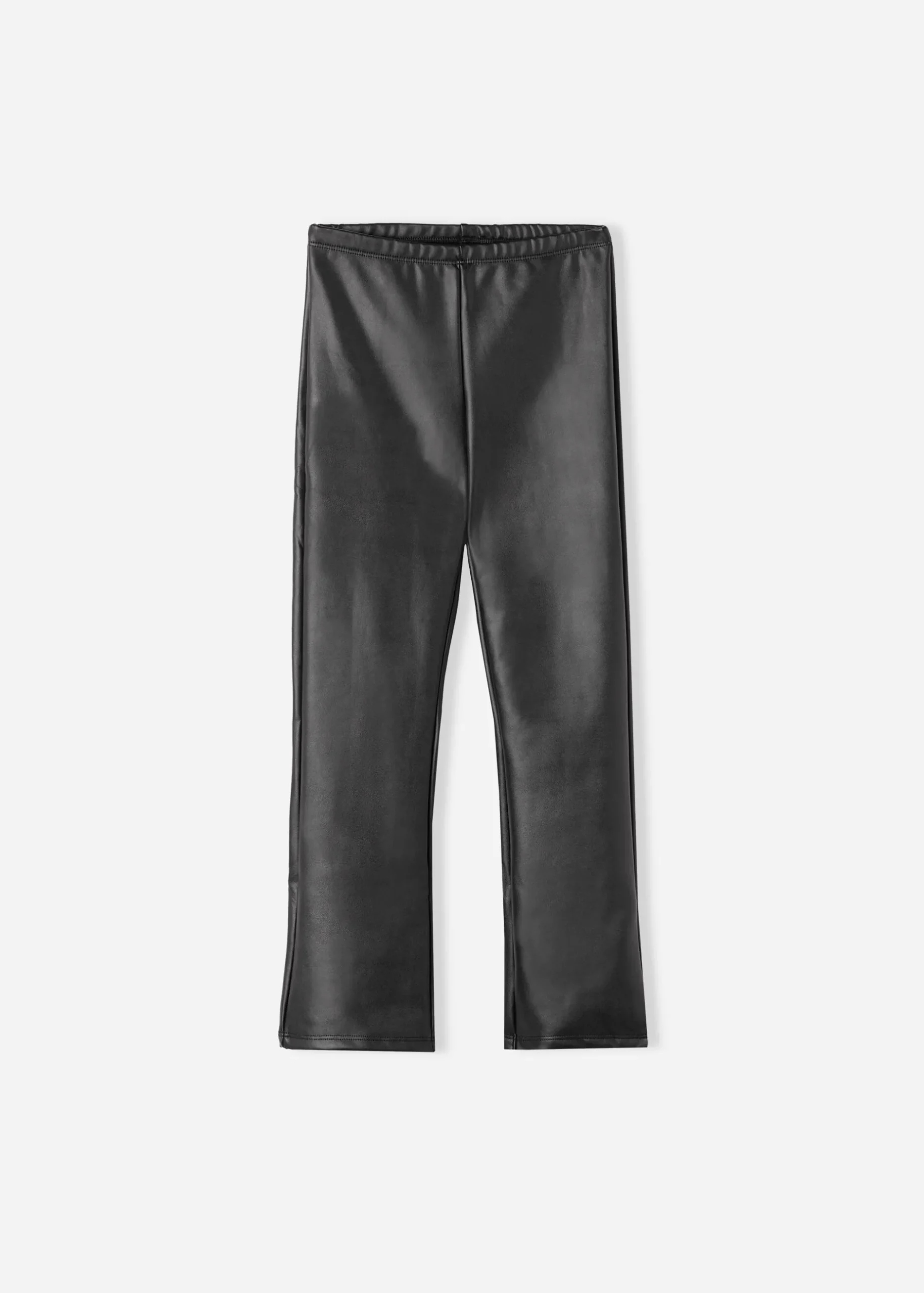 Kids Calzedonia Girls' Coated-Effect Miniflare Thermal Leggings