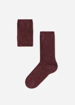 Kids Calzedonia Girls' Glitter Cashmere Short Socks