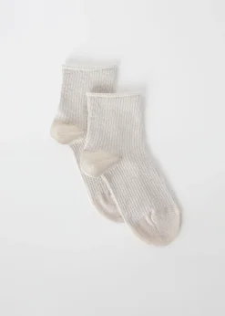 Kids Calzedonia Girls' Glitter Short Socks