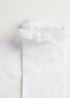 Kids Calzedonia Girls' Heart Patterned Short Socks