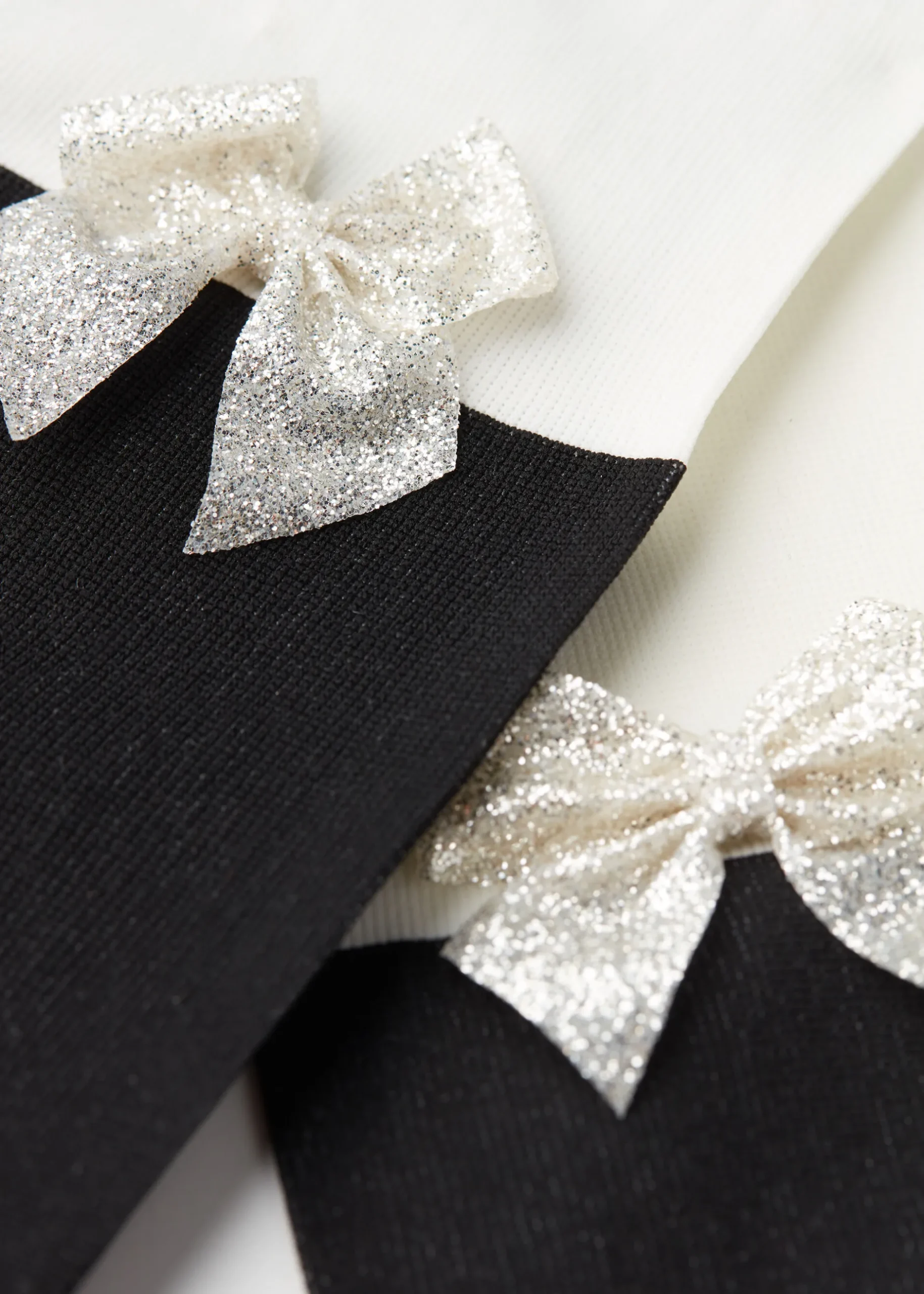 Kids Calzedonia Girls' Over-Knee Effect Tights With Bow Application