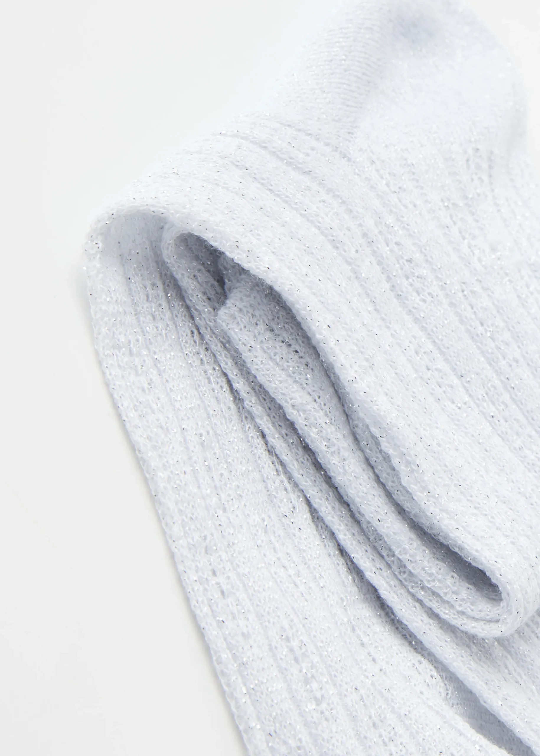 Women Calzedonia Glitter Herringbone Design Short Socks