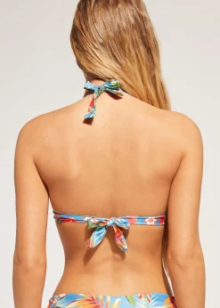 Women Calzedonia Graduated Padded Triangle Bikini Top Maui