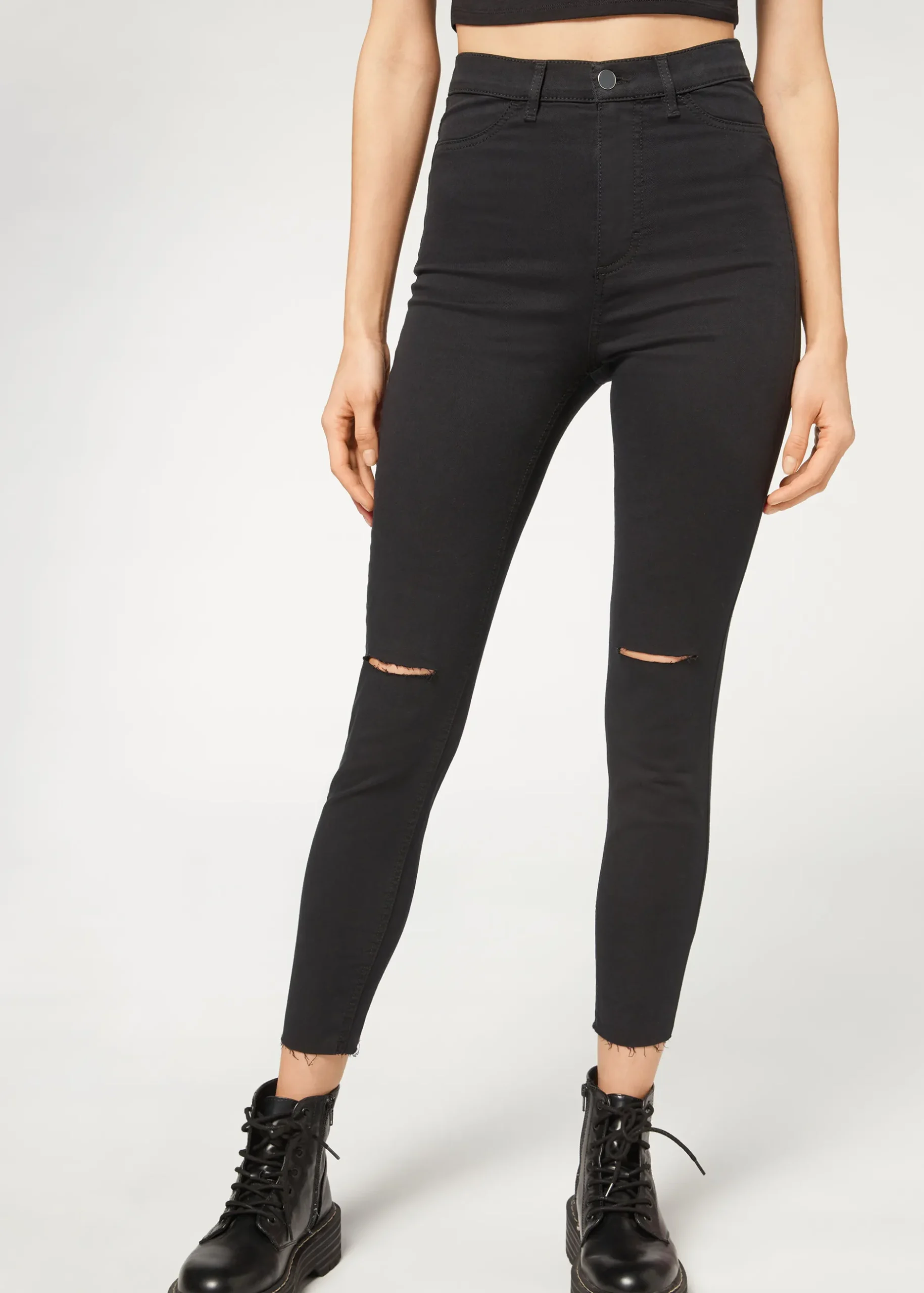 Women Calzedonia High Waist Skinny Jeans