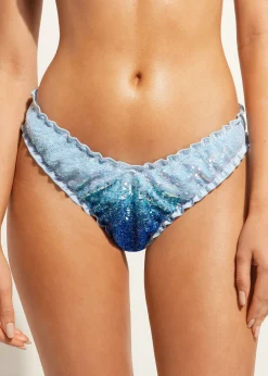 Women Calzedonia High-Leg Brazilian Bikini Bottoms Seychelles