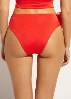 Women Calzedonia High-Waisted Bikini Bottoms Bora Bora