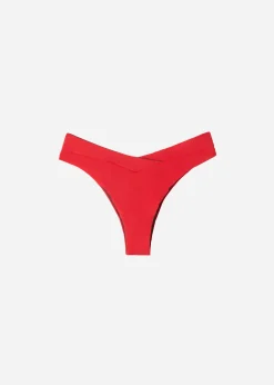 Women Calzedonia High-Waisted V-Cut Bikini Bottoms Indonesia